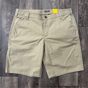 Carhartt Rugged Loose Fit Canvas Work Shorts Women’s Size 16 Tan Beige